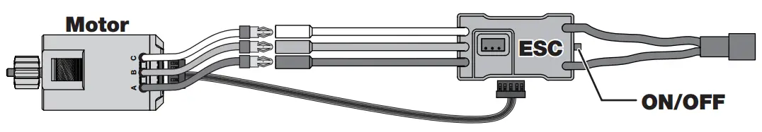 Connecting the Motor to the ESC