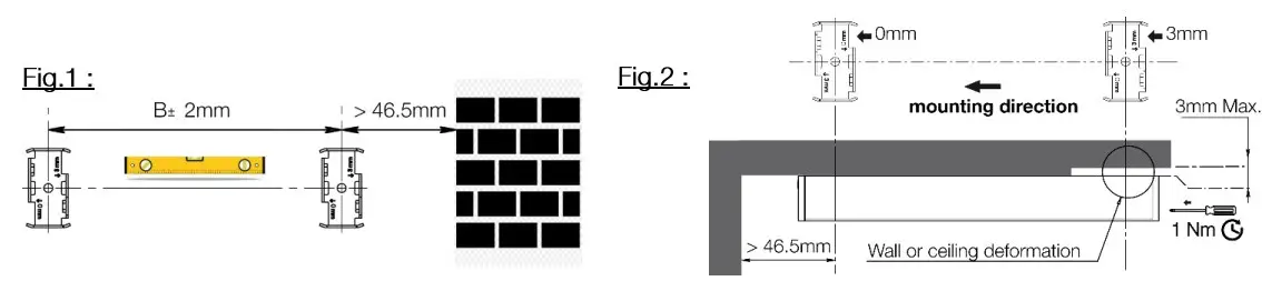 Mounting surface version