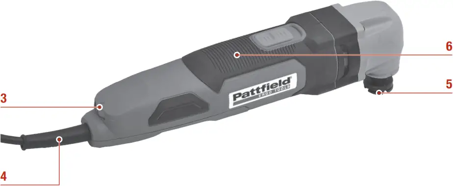 Pattfield PMF-300G 300W Multi Tool - b2
