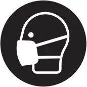 Wear a dust mask Symbol