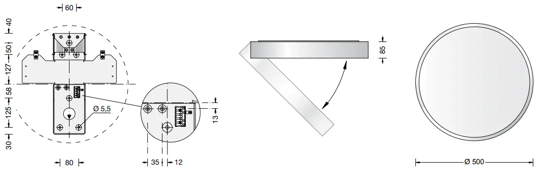 BEGA-34022-1-LED-Ceiling-and-Wall-Luminaire-FIG-2