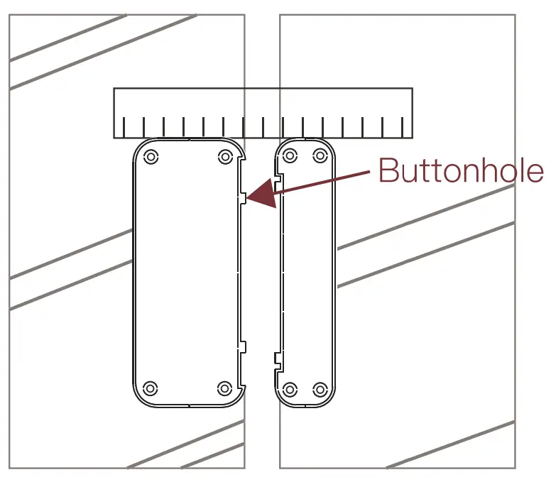 Installation: Frameless glass door