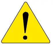 Caution icon