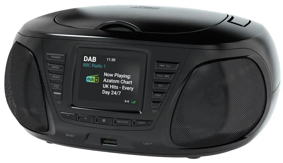 Azatom Zenith Z4 FM Radio with BT Wireless Audio and CD Player