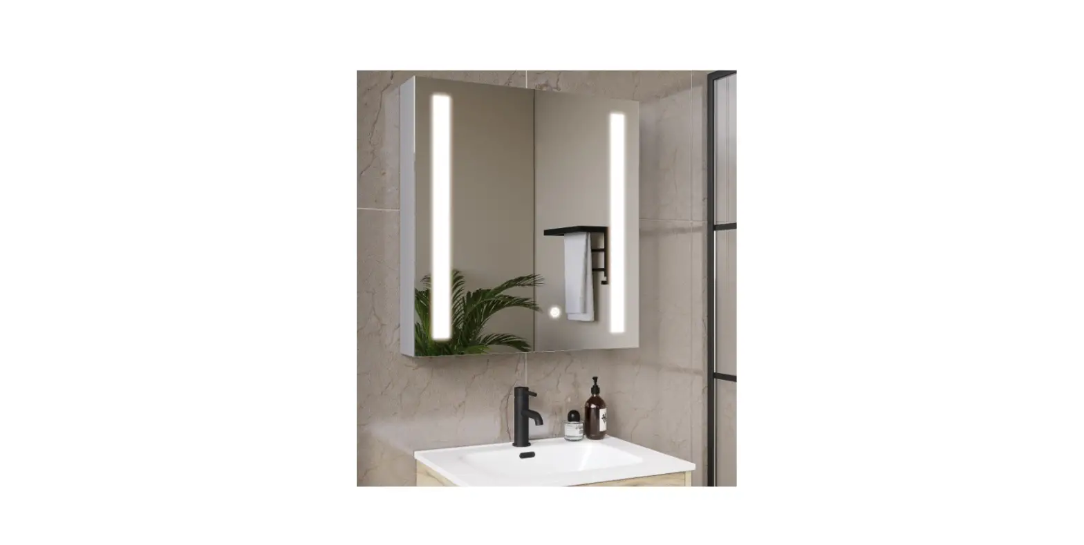 Better Bathrooms Beba Wall Mounted Led Mirrored Cabinet Instruction Manual