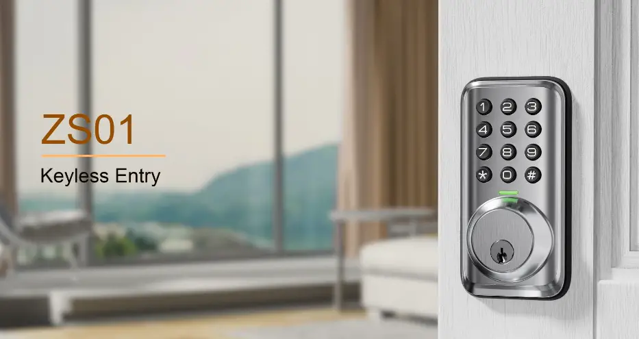 Veise Zs01 Keypad Digital Deadbolt Installation Guide