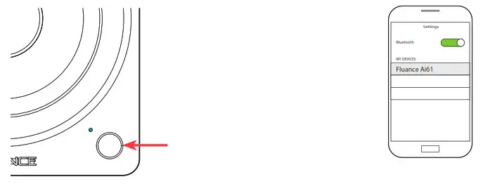 FLUANCE Ai61 Powered 6.5 Inch Stereo Bookshelf Speakers - Pairing