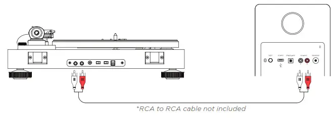 FLUANCE Ai61 Powered 6.5 Inch Stereo Bookshelf Speakers - RCA Input