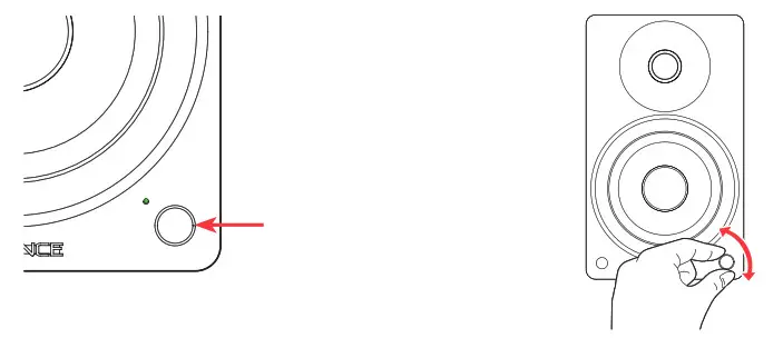 FLUANCE Ai61 Powered 6.5 Inch Stereo Bookshelf Speakers - RCA Input1