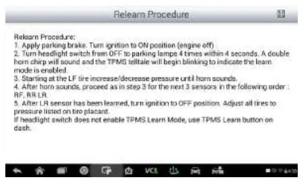 AUTEL MaxiTPMS TS608 Bidirectional Control Scan Tool - Relearn 2