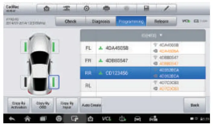 AUTEL MaxiTPMS TS608 Bidirectional Control Scan Tool - Sensor Program 6