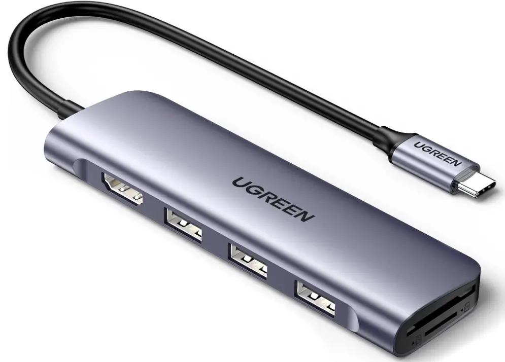 UGREEN-70410-6-in-1-USB-C-Hub-with-4K-HDMI-Product