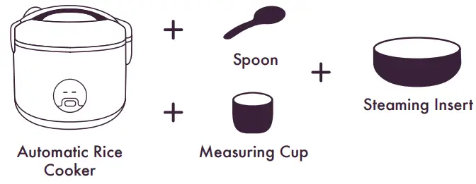 Reishunger-533-RK-Rice-Cooker-And-Steamer-with-Keep-Warm-Function-fig-1