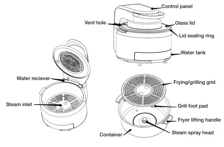 G21 103348 Multifunctional Fryer - product