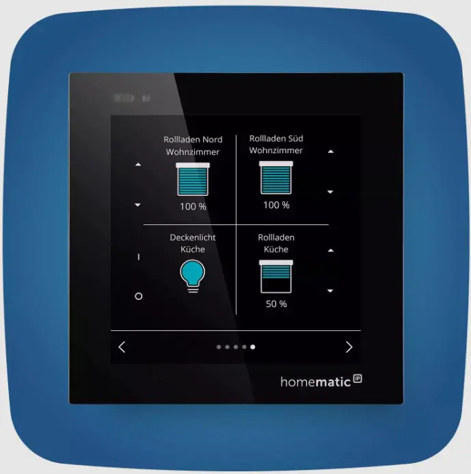 Homematic IP HmIP-WGD-PL Wired Glass Display