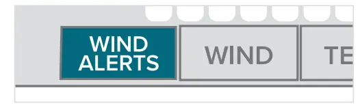 Activate/Deactivate Wind Speed Alert 