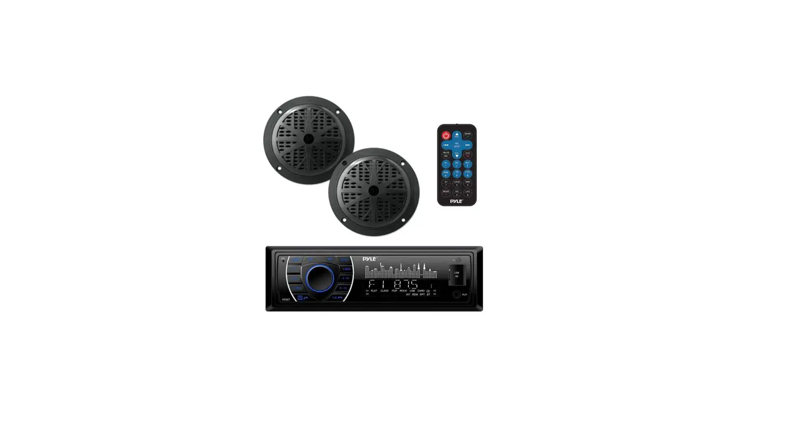 Pyle Plmrkt46bk Marine Headunit Receiver Speaker User’s Manual Pyle Plmrkt46bk Marine Headunit Receiver Speaker User’s Manual