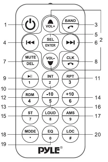 Pyle PLMRKT46BK Marine Headunit Receiver Speaker-fig- (13)