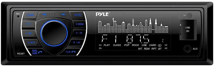 Pyle PLMRKT46BK Marine Headunit Receiver Speaker-product