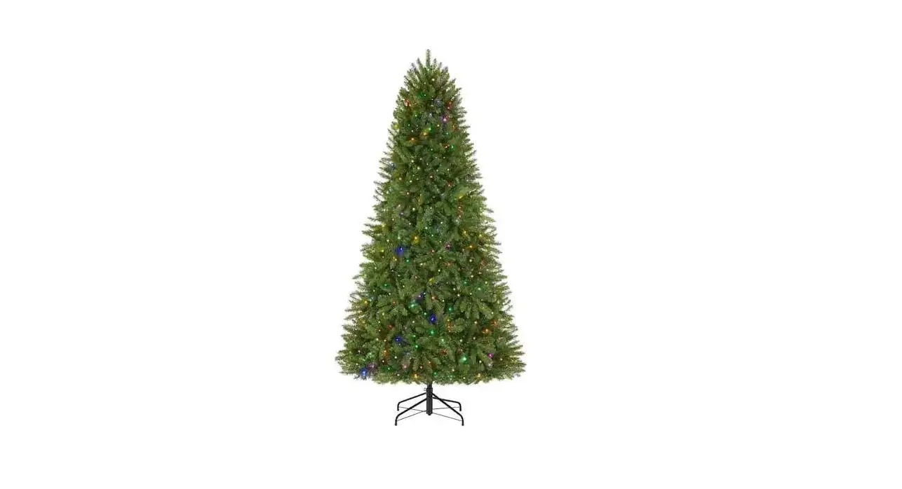 Home Accents Holiday 22hd20057 7.5 Ft Redvale Pine Artificial Pre-lit Tree User Guide