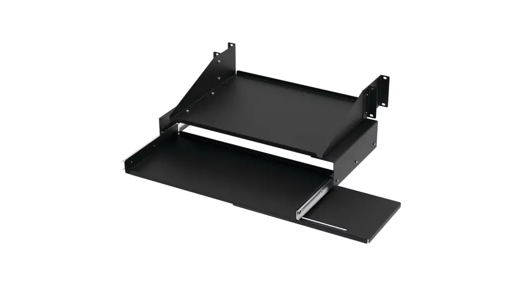 Nvent Hoffman E19skbm Open Frame Rack Keyboard Monitor Shelf Instruction Manual