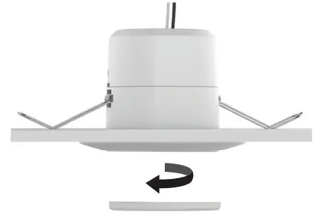 Lumos CONTROLS Cyrus AM AC Powered Wireless Microwave Motion and Light Sensor - Lens