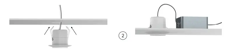 Lumos CONTROLS Cyrus AM AC Powered Wireless Microwave Motion and Light Sensor - MOUNT 1