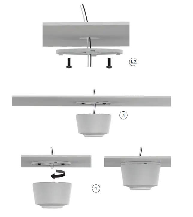 Lumos CONTROLS Cyrus AM AC Powered Wireless Microwave Motion and Light Sensor - mount 3