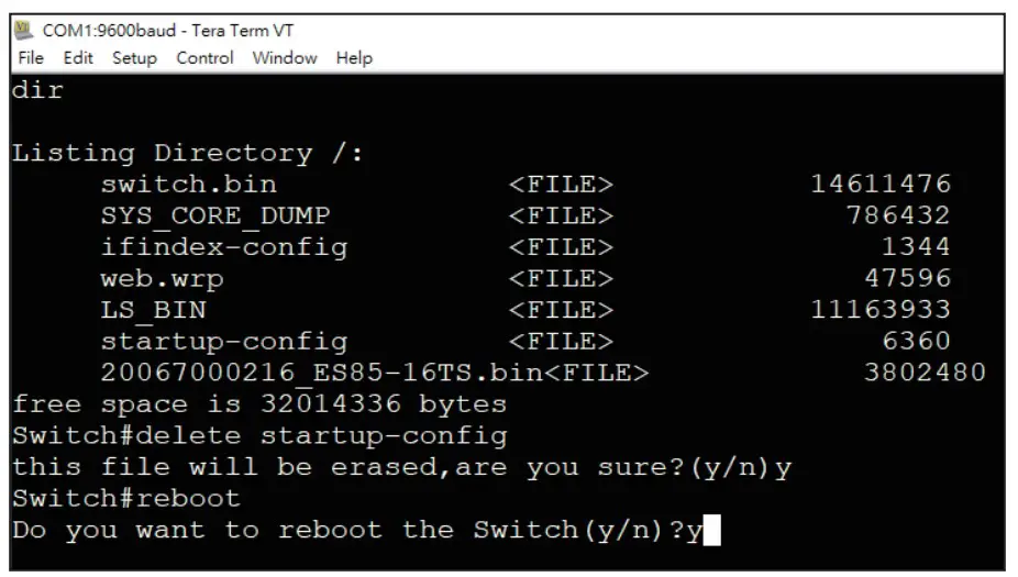Default Configuration