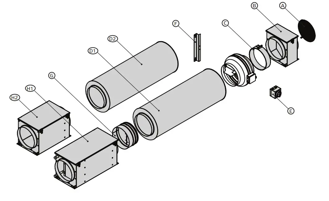 ruck VENTILATOREN RS EC Series Tube Fan for Ventilation Applications - fig 6