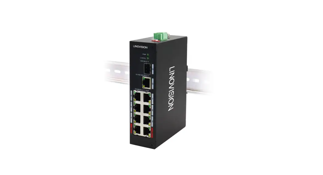 Linovision Poe-sw508g 8 Ports Industrial 802.3bt Poe Switch User Manual Linovision Poe-sw508g 8 Ports Industrial 802.3bt Poe Switch User Manual