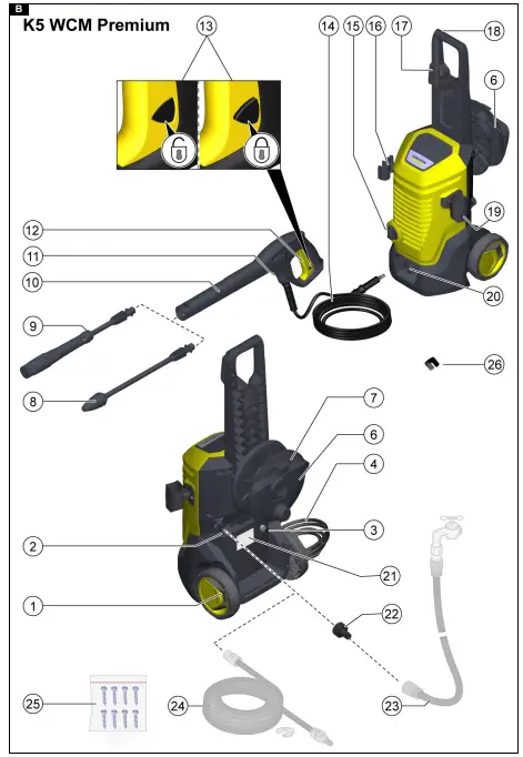 KRCHER-K-5-WCM-Premium-High-Pressure-Cleaner-FIG-2
