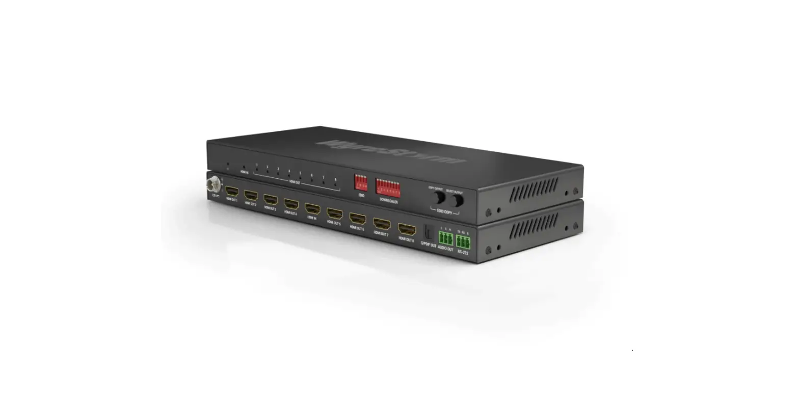 Wyrestorm Sp-0108-scl 4k60 1:8 Hdmi Splitter User Guide