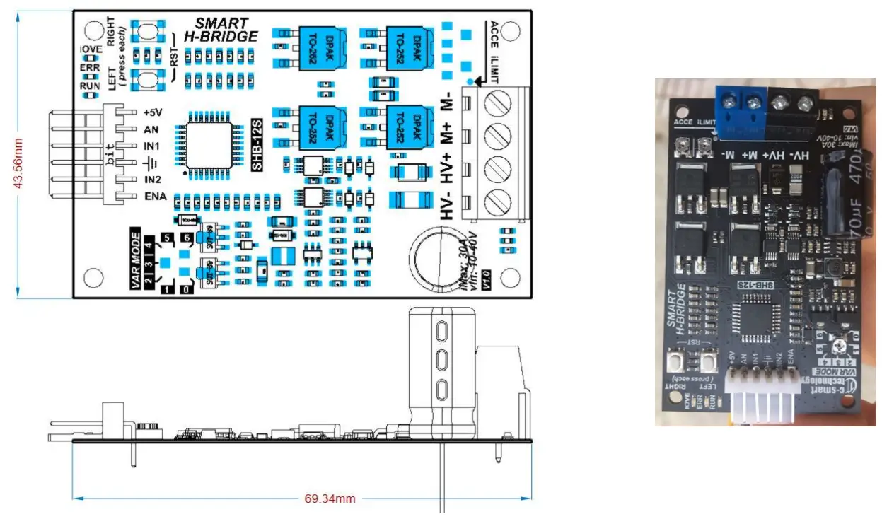 Cc-smart technology CCS_SHB12 Smart H-Bridge - fig 1