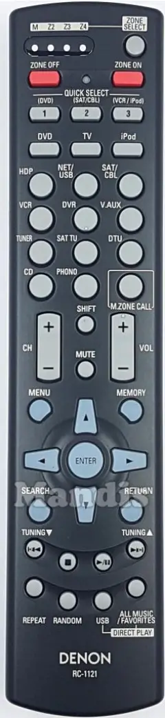 Mandis Denon RC-1121 Remote Control - 1