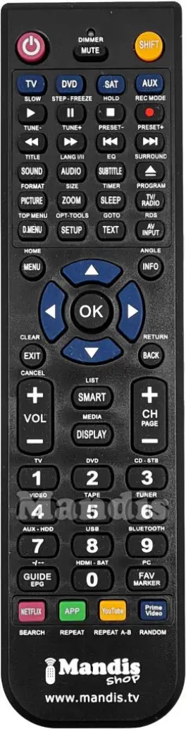 Mandis Denon RC-1121 Remote Control - 2
