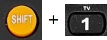 Mandis Denon RC-1121 - Replacement 1c