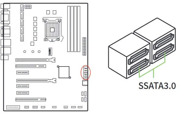 HUANANZHI Q170 Industrial PC Motherboard - Memory Installation 4