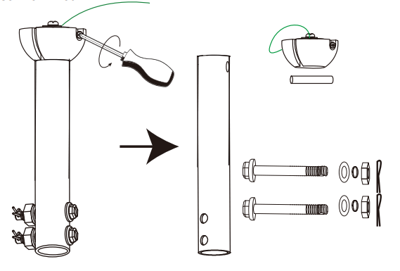 Nestfair CYW1103W 56 Inch Intergrated LED Indoor White Ceiling Fan - Tools4