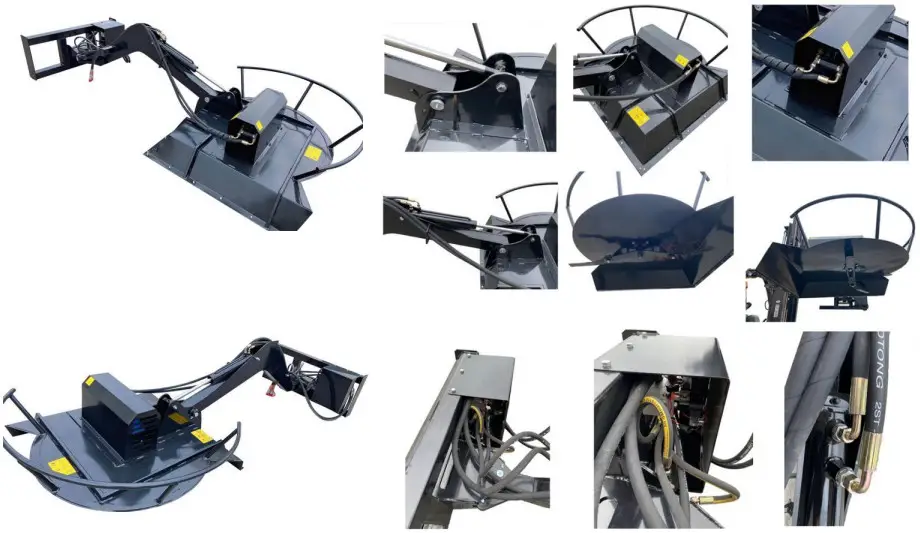 AGT INDUSTRIAL AGT BDRC48 Skid Steer Articulating Brush Cutter - Product introduction