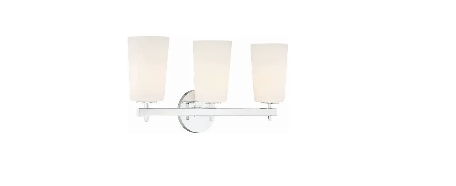 Crystorama Col-102-ch Colton 2-light Polished Chrome Wall Mount Instruction Manual