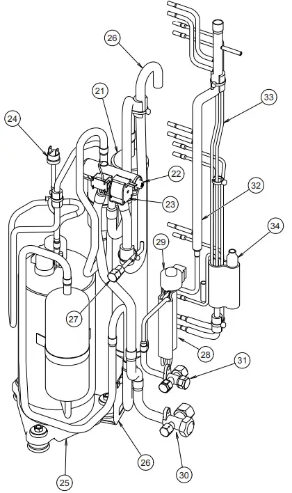 FUJITSU-ARYA30LBTU-Split-Type-Air-Conditioner-Duct-Type-fig-22