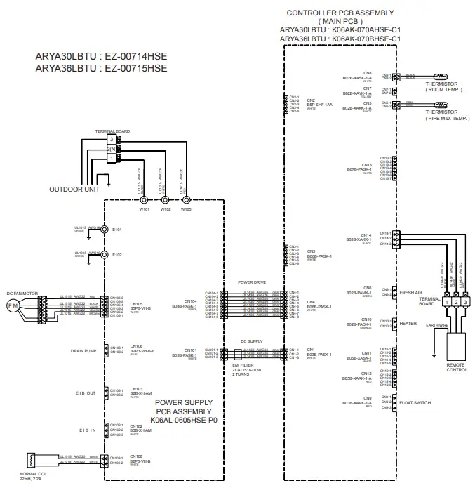 FUJITSU-ARYA30LBTU-Split-Type-Air-Conditioner-Duct-Type-fig-7