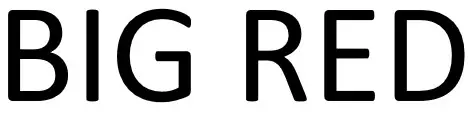 BIG RED logo