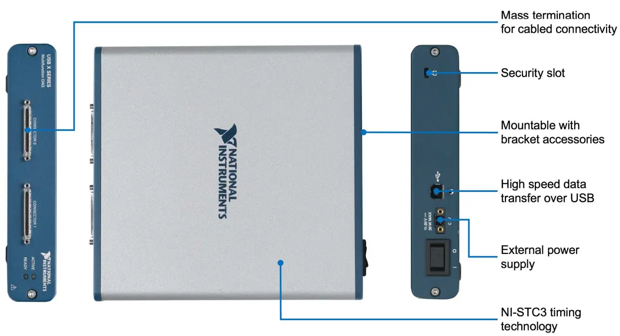 NATIONAL INSTRUMENTS Multifunction I O Device - USB Multifunction