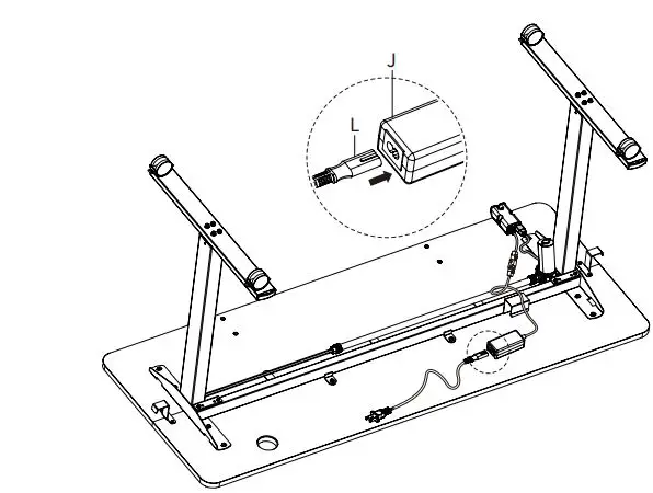 VIVO-DESK-E-P48KB-48-Inch-x-24-Inch-Mobile-Electric-Desk-with-2-Hooks-and-Keyboard-Tray-FIG-17
