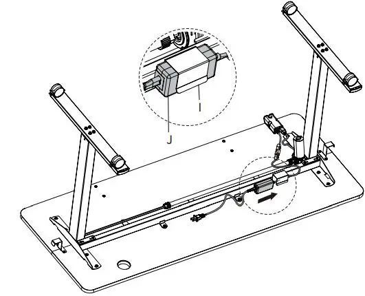 VIVO-DESK-E-P48KB-48-Inch-x-24-Inch-Mobile-Electric-Desk-with-2-Hooks-and-Keyboard-Tray-FIG-18