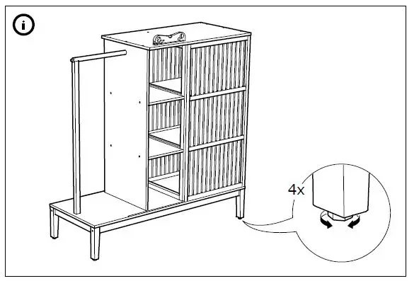 IKEA-AA-2161978-3-NORDKISA-Open-Wardrobe-with-Sliding-Door-FIG-21