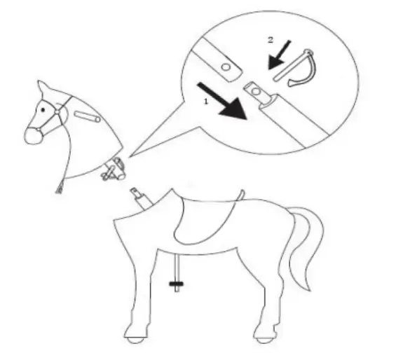 ROLLZONE My Pony Ride On Toy -Assembly 2