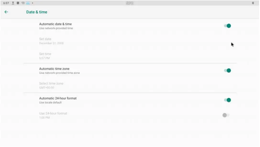 DELTA DS310 NovoDS Digital Signage Solution - Date & time